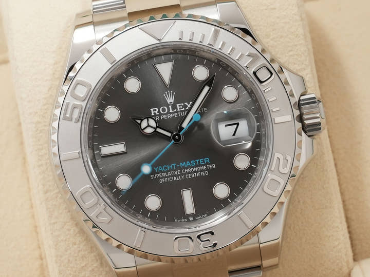 ロレックス ヨットマスター40 Ref.126622 ステンレススチール/プラチナ スレート文字盤
