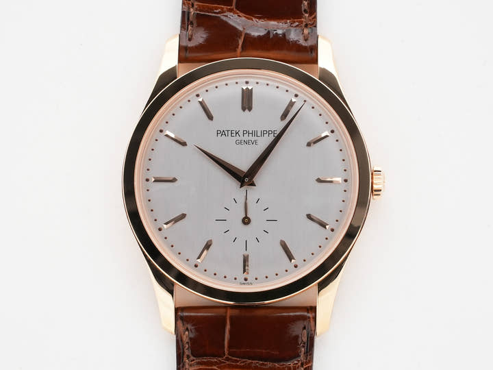 パテックフィリップ カラトラバ Ref.5196R-001 ローズゴールド シルバー文字盤
