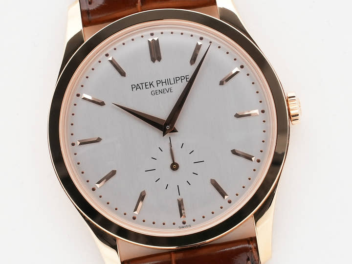 パテックフィリップ カラトラバ Ref.5196R-001 ローズゴールド シルバー文字盤