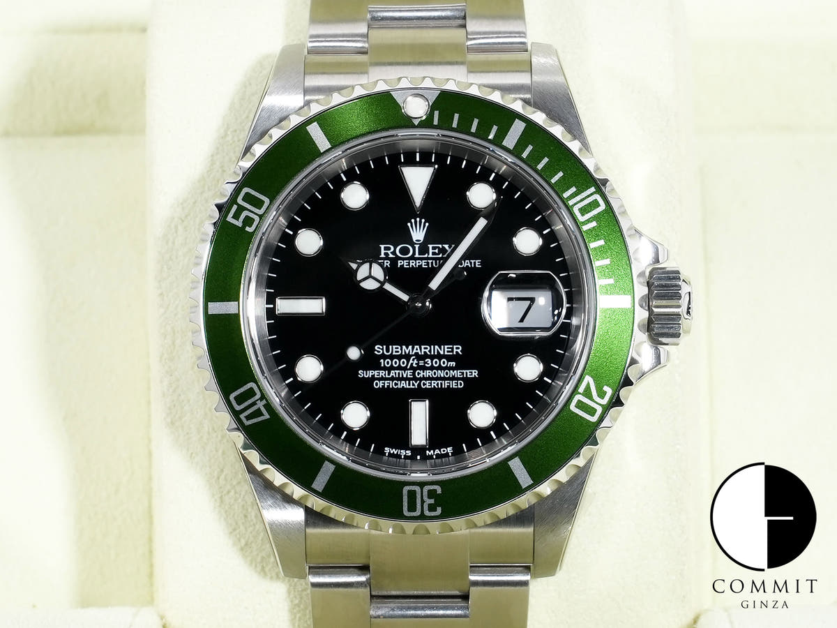 Rolex Submariner Date Ref. 16610LV Stainless Steel Black Dial