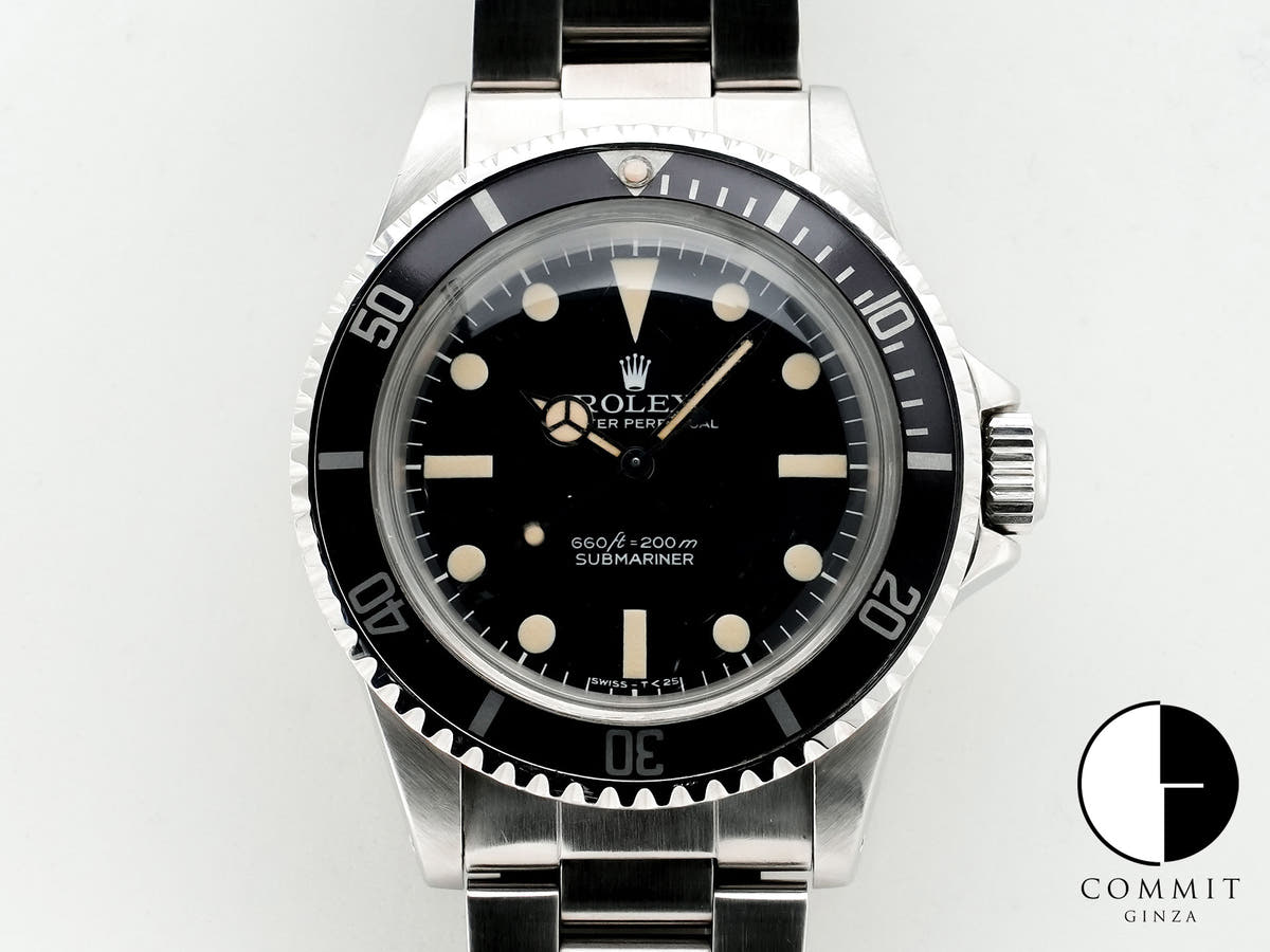 ロレックス サブマリーナー Ref.5513 ステンレススチール ブラック文字盤