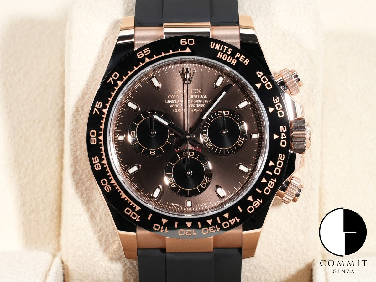 ロレックス デイトナ Ref.116515LN エバーローズゴールド チョコレート/ブラック文字盤