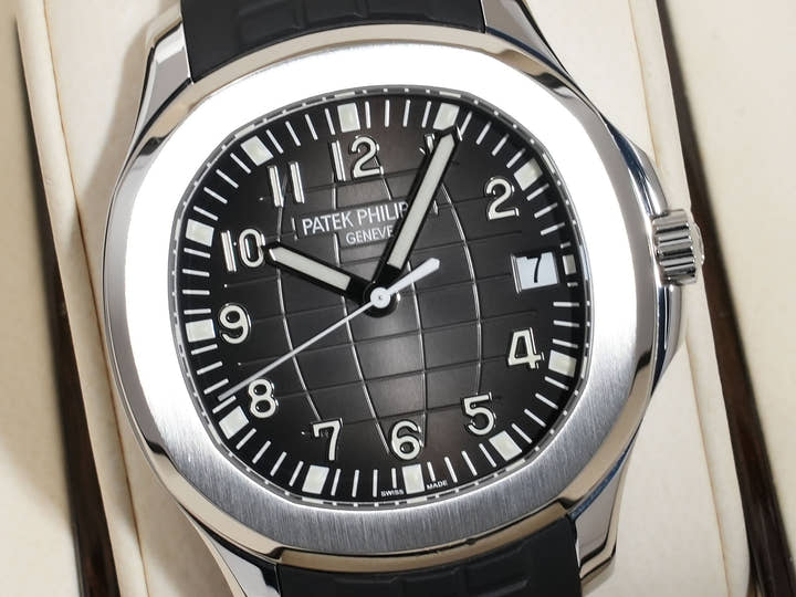 パテックフィリップ アクアノート Ref.5167A-001 ステンレススチール ブラック文字盤