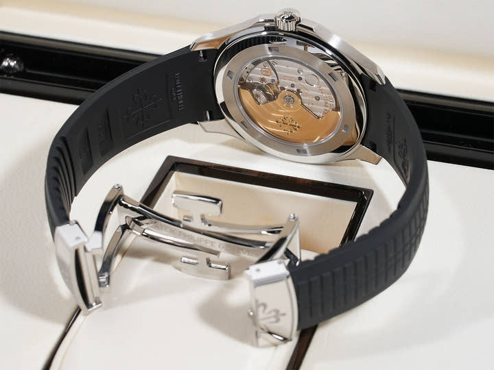 パテックフィリップ アクアノート Ref.5167A-001 ステンレススチール ブラック文字盤