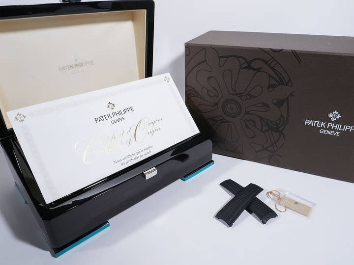 パテックフィリップ アクアノート Ref.5167A-001 ステンレススチール ブラック文字盤
