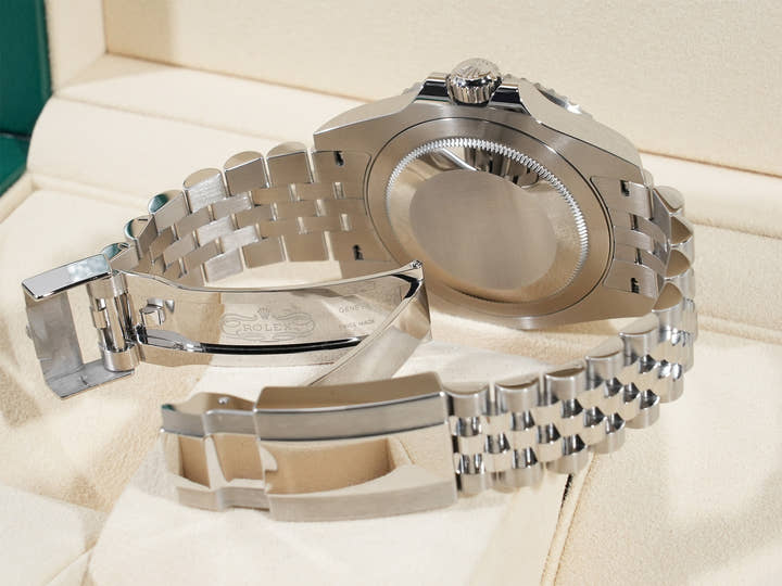 Rolex GMT-Master II Ref. 126710BLNR Stainless Steel Black Dial Jubilee Bracelet