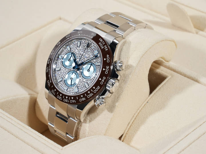 ロレックス デイトナ Ref.116506 プラチナ パヴェダイヤモンド文字盤