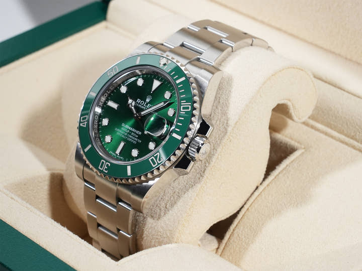 ロレックス サブマリーナー デイト Ref.116610LV ステンレススチール グリーン文字盤