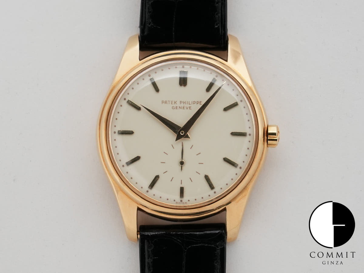 パテックフィリップ カラトラバ トロピカル Ref.2526 イエローゴールド エナメル文字盤