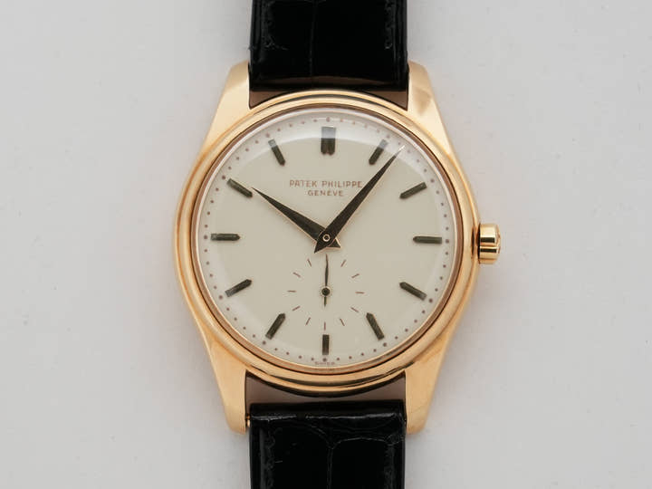 パテックフィリップ カラトラバ トロピカル Ref.2526 イエローゴールド エナメル文字盤