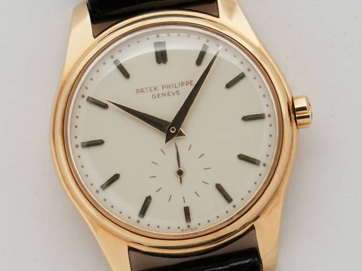 パテックフィリップ カラトラバ トロピカル Ref.2526 イエローゴールド エナメル文字盤