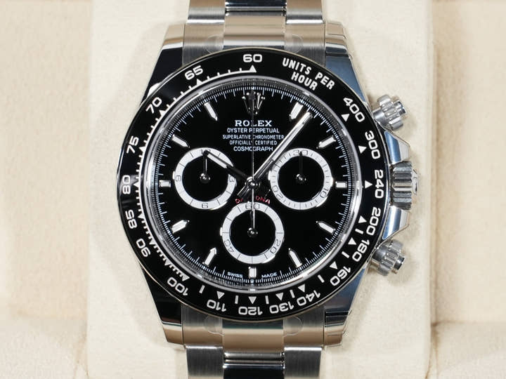 ロレックス デイトナ Ref.126500LN ステンレススチール ブラック文字盤