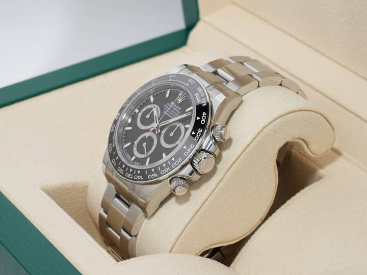 ロレックス デイトナ Ref.126500LN ステンレススチール ブラック文字盤