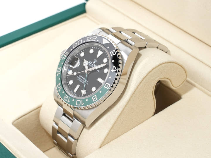 ロレックス GMTマスターII Ref.126720VTNR ステンレススチール ブラック文字盤 オイスターブレスレット