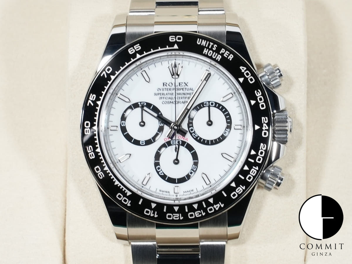 ロレックス デイトナ Ref.126500LN ステンレススチール ホワイト文字盤