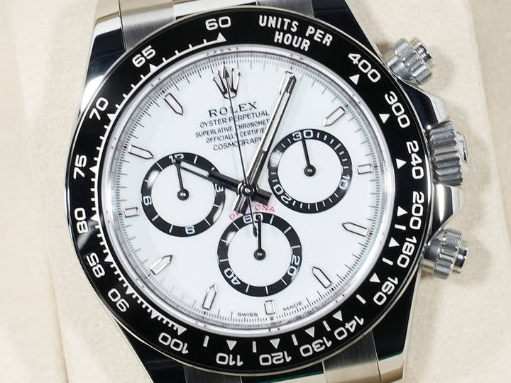 ロレックス デイトナ Ref.126500LN ステンレススチール ホワイト文字盤