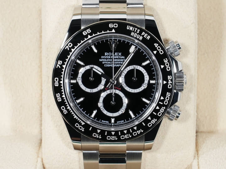 ロレックス デイトナ Ref.126500LN ステンレススチール ブラック文字盤