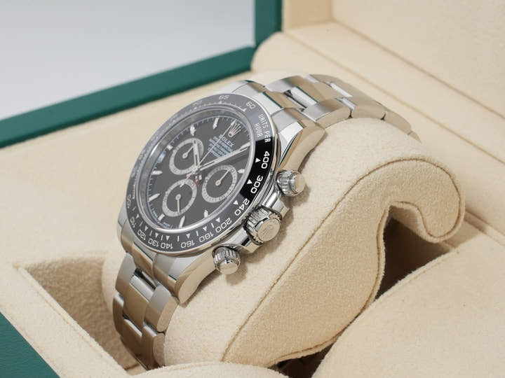 ロレックス デイトナ Ref.126500LN ステンレススチール ブラック文字盤