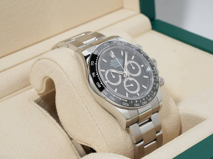 ロレックス デイトナ Ref.126500LN ステンレススチール ブラック文字盤