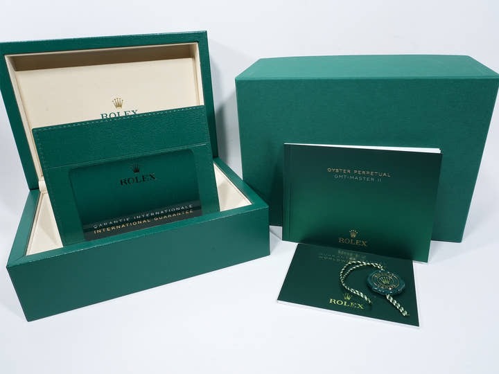 ロレックス GMTマスターII Ref.126713GRNR ステンレススチール/イエローゴールド ブラック文字盤 ジュビリーブレスレット