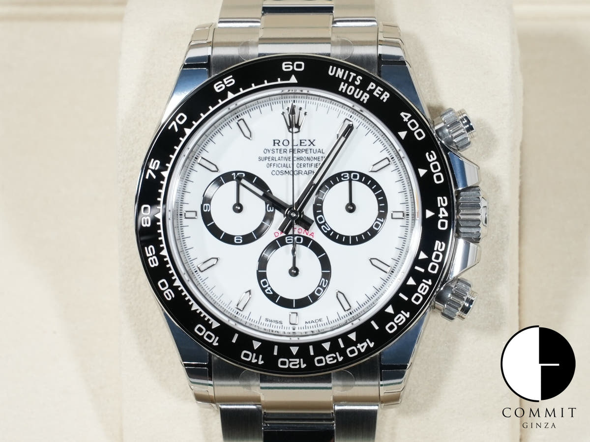 ロレックス デイトナ Ref.126500LN ステンレススチール ホワイト文字盤