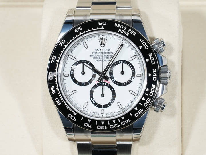 ロレックス デイトナ Ref.126500LN ステンレススチール ホワイト文字盤