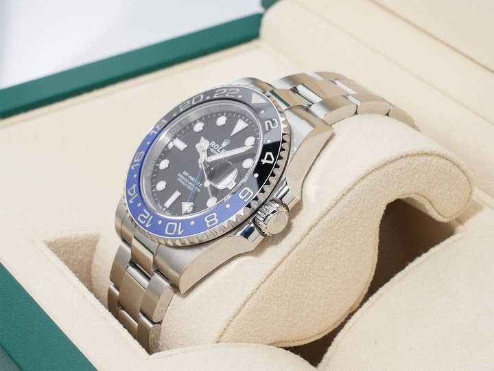 ロレックス GMTマスターII Ref.126710BLNR ステンレススチール ブラック文字盤 オイスターブレスレット