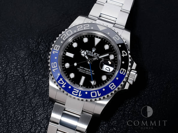 ロレックス GMTマスターII Ref.126710BLNR ステンレススチール ブラック文字盤 オイスターブレスレット