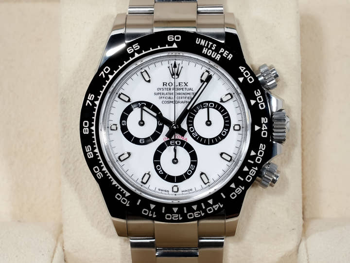 ロレックス デイトナ Ref.116500LN ステンレススチール ホワイト文字盤