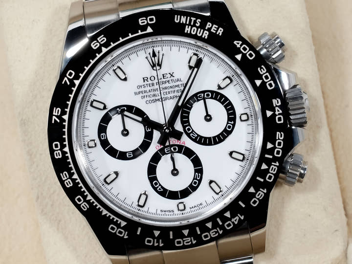 ロレックス デイトナ Ref.116500LN ステンレススチール ホワイト文字盤