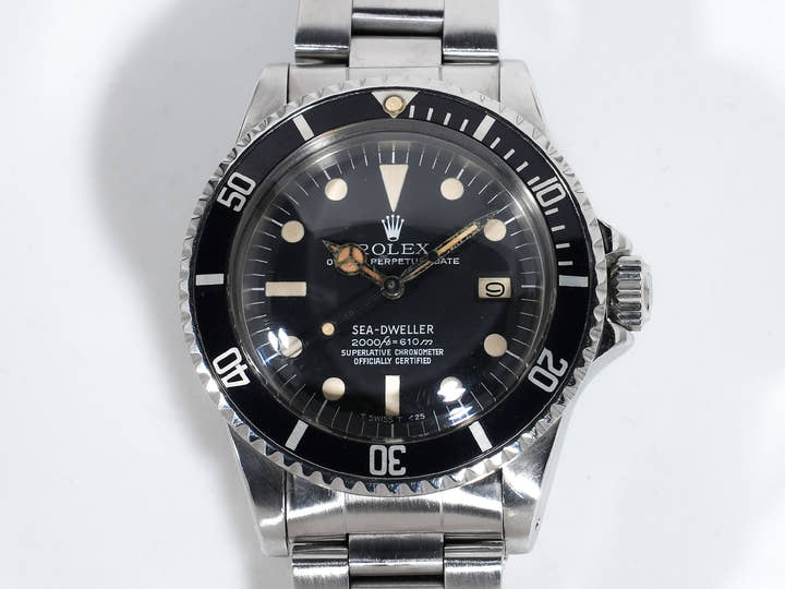 Rolex Sea-Dweller Ref. 1665 Stainless Steel Black Dial