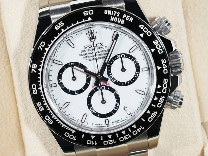 ロレックス デイトナ Ref.126500LN ステンレススチール ホワイト文字盤