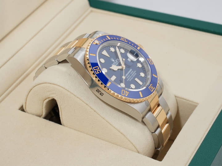ロレックス サブマリーナー デイト Ref.126613LB ステンレススチール/イエローゴールド ブルー文字盤