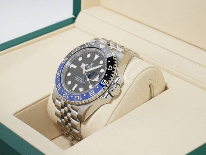 ロレックス GMTマスターII Ref.126710BLNR ステンレススチール ブラック文字盤 ジュビリーブレスレット