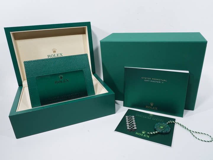 ロレックス GMTマスターII Ref.126710BLNR ステンレススチール ブラック文字盤 ジュビリーブレスレット