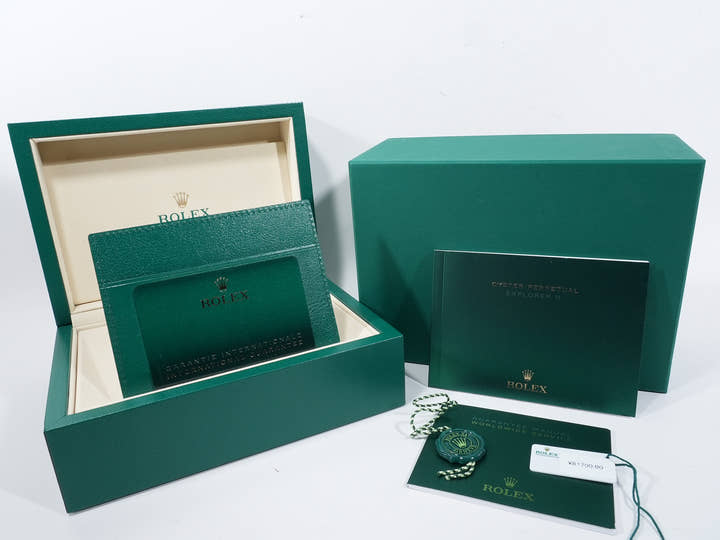 ロレックス エクスプローラーII Ref.226570 ステンレススチール ホワイト文字盤