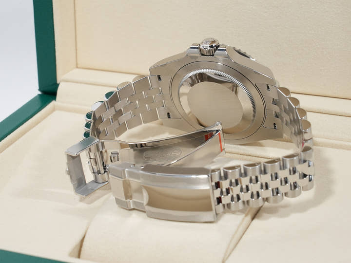 ロレックス GMTマスターII Ref.126710GRNR ステンレススチール ブラック文字盤 ジュビリーブレスレット