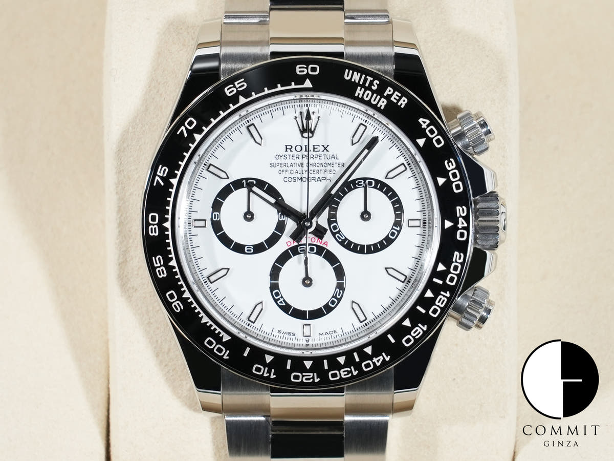 ロレックス デイトナ Ref.126500LN ステンレススチール ホワイト文字盤