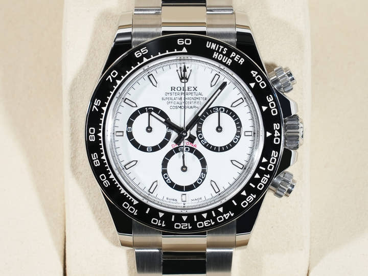 ロレックス デイトナ Ref.126500LN ステンレススチール ホワイト文字盤