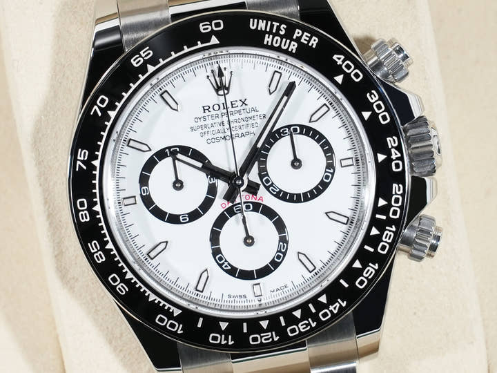 ロレックス デイトナ Ref.126500LN ステンレススチール ホワイト文字盤