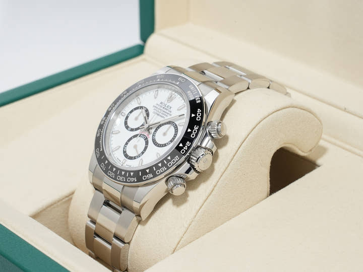 ロレックス デイトナ Ref.126500LN ステンレススチール ホワイト文字盤