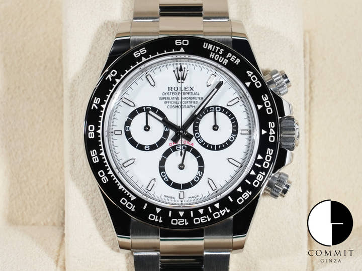 ロレックス デイトナ Ref.126500LN ステンレススチール ホワイト文字盤