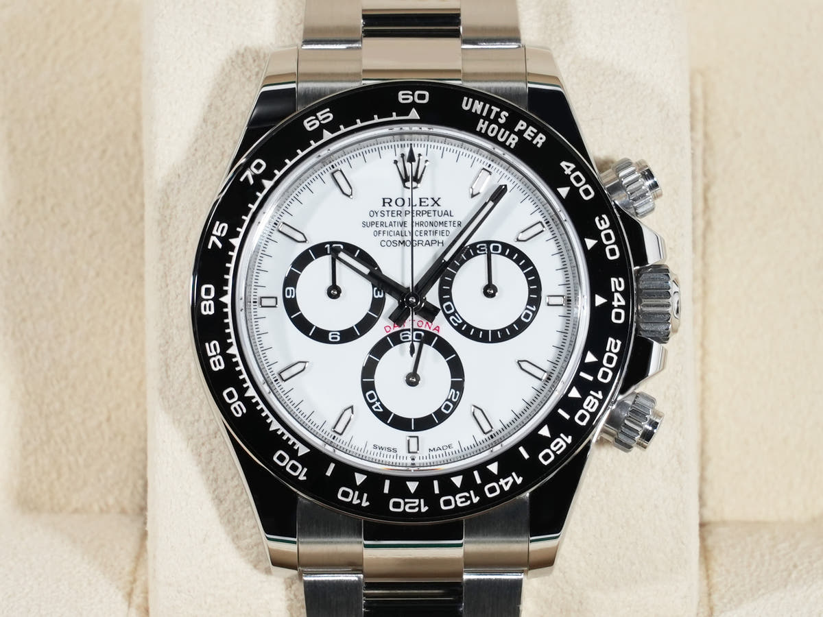 ロレックス デイトナ Ref.126500LN ステンレススチール ホワイト文字盤