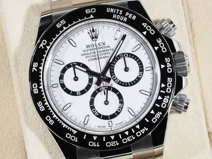 ロレックス デイトナ Ref.126500LN ステンレススチール ホワイト文字盤