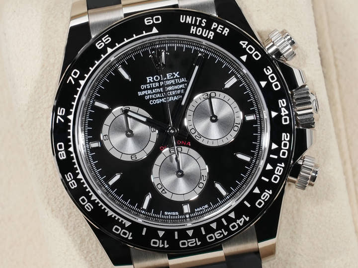 ロレックス デイトナ Ref.126519LN ホワイトゴールド ブライトブラックxスチール文字盤