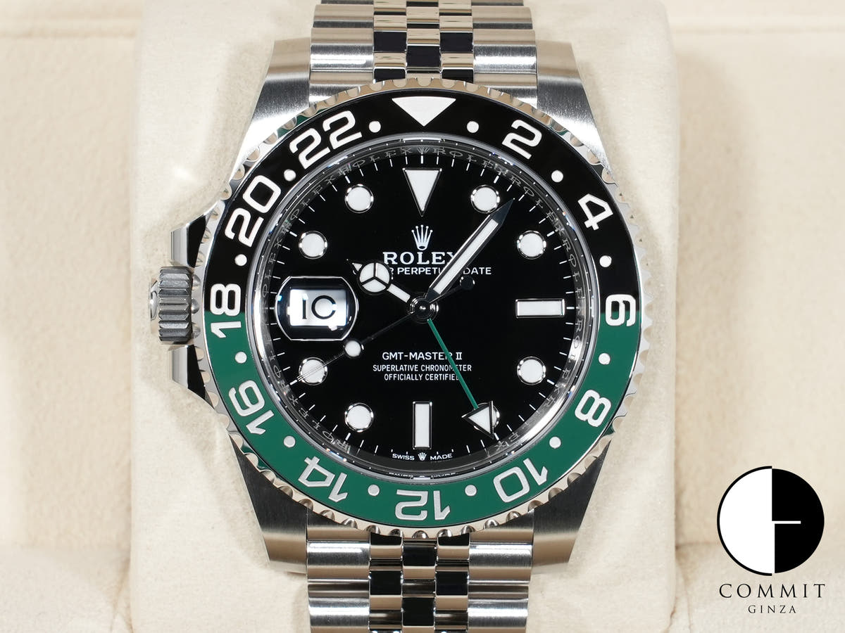 ロレックス GMTマスターII Ref.126720VTNR ステンレススチール ブラック文字盤 ジュビリーブレスレット