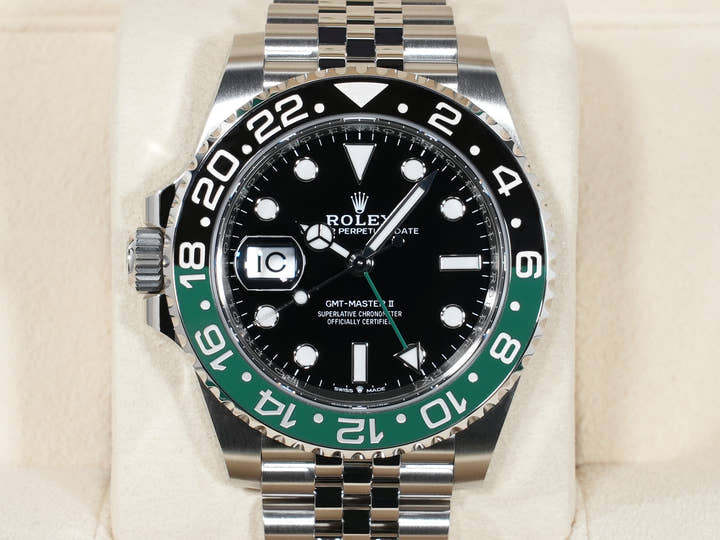 ロレックス GMTマスターII Ref.126720VTNR ステンレススチール ブラック文字盤 ジュビリーブレスレット
