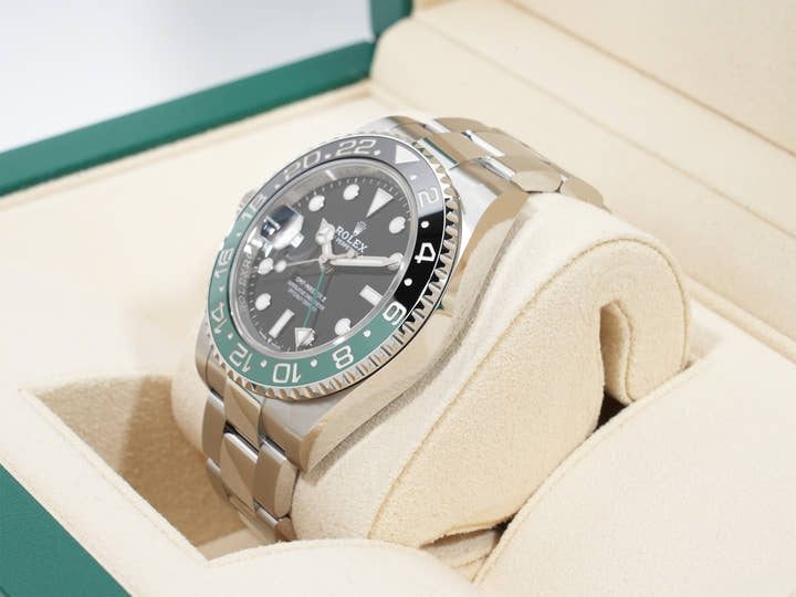 ロレックス GMTマスターII Ref.126720VTNR ステンレススチール ブラック文字盤 オイスターブレスレット