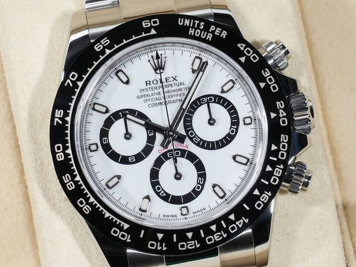 ロレックス デイトナ Ref.116500LN ステンレススチール ホワイト文字盤