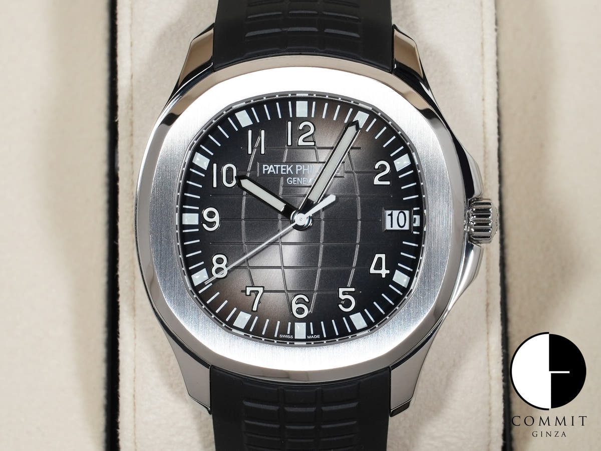 パテックフィリップ アクアノート Ref.5167A-001 ステンレススチール ブラック文字盤